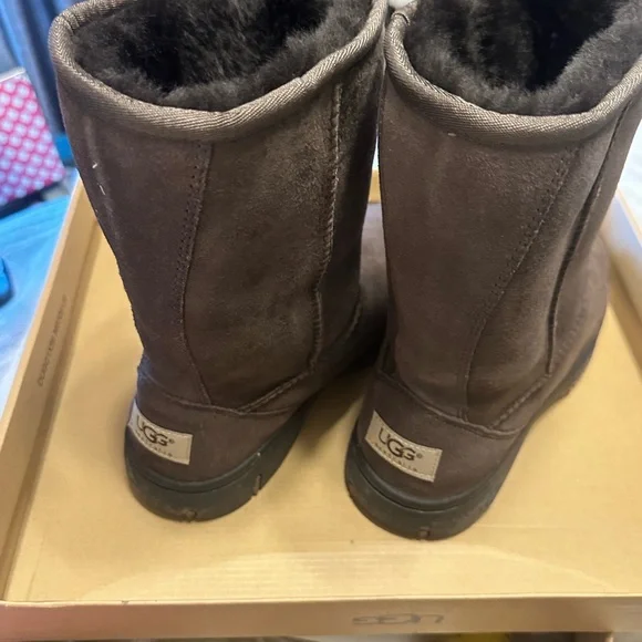 Ugg chocolate brown boots. Like new. - Picture 2 of 6